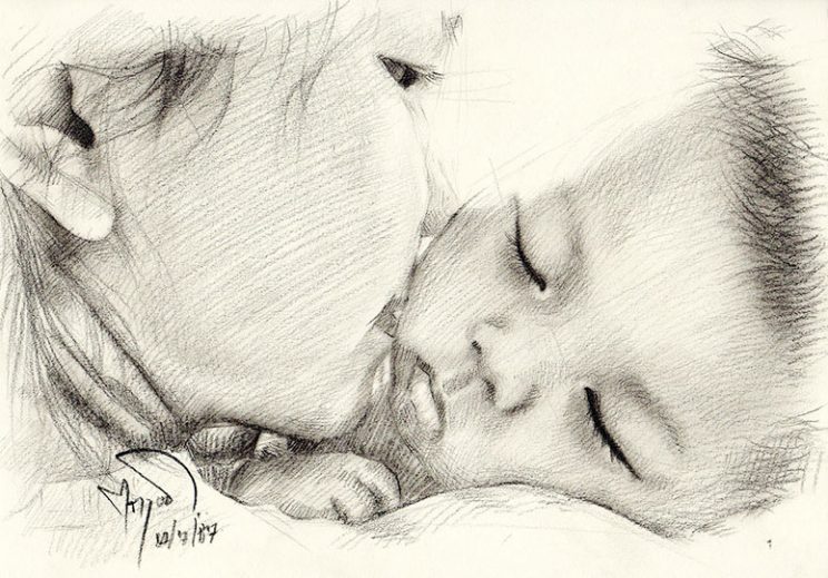 Drawing Portrait บริการวาดภาพเหมือน makamstories.com