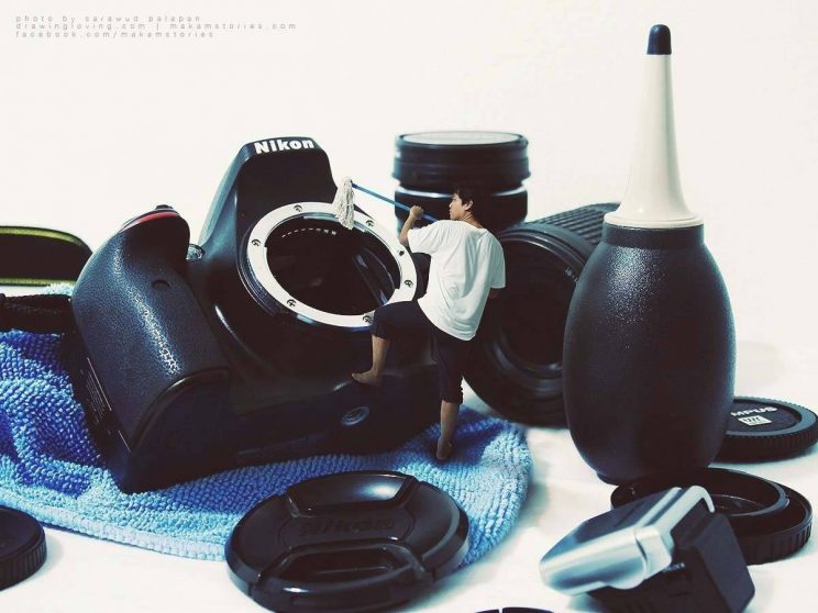 ภาพถ่ายไอเดีย กับการรีทัช Minifig photos