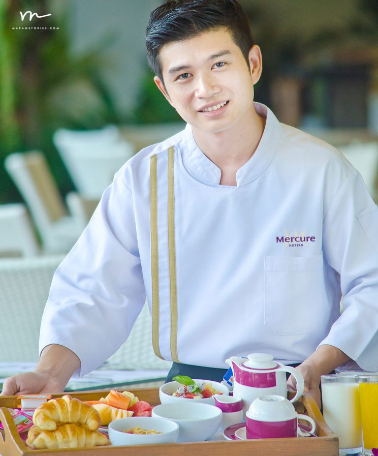 ภาพถ่ายชุดอาหาร Room Service Concept