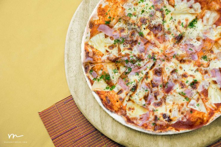 ผลงานภาพถ่ายอาหาร พิซซ่า Pizza