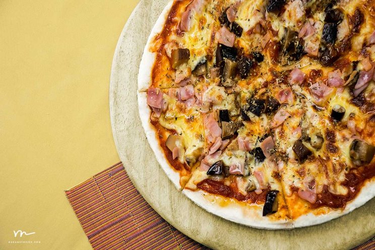 ผลงานภาพถ่ายอาหาร พิซซ่า Pizza