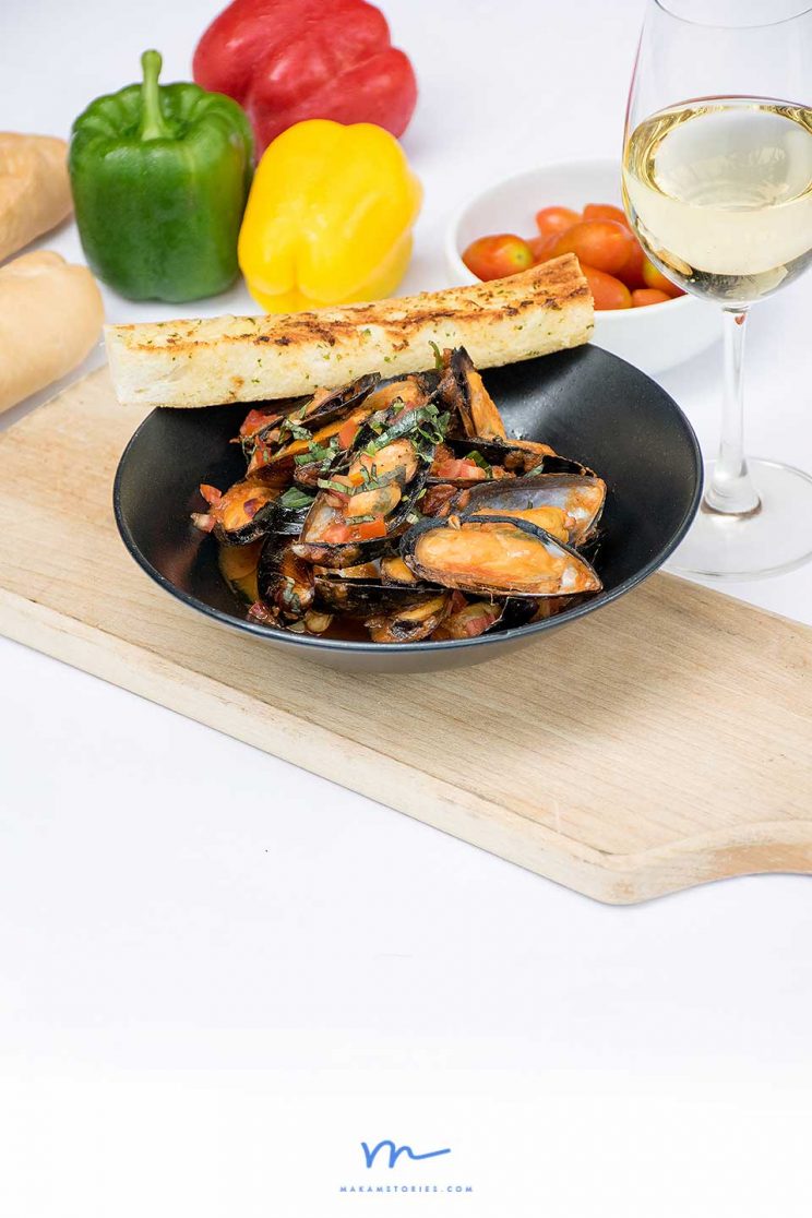 White Wine and Mussel