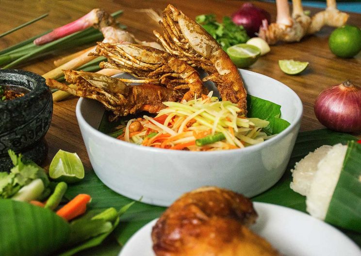 ภาพถ่ายเมนูอาหารส้มตำ ของ makamstories.com