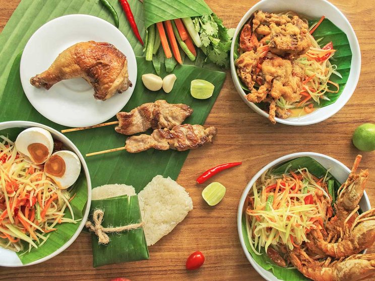 ภาพถ่ายเมนูอาหารส้มตำ ของ makamstories.com