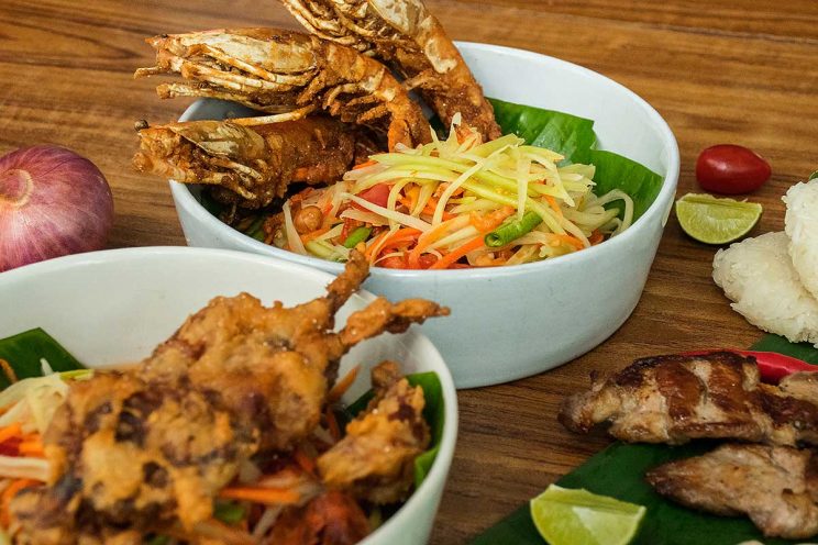 ภาพถ่ายเมนูอาหารส้มตำ ของ makamstories.com