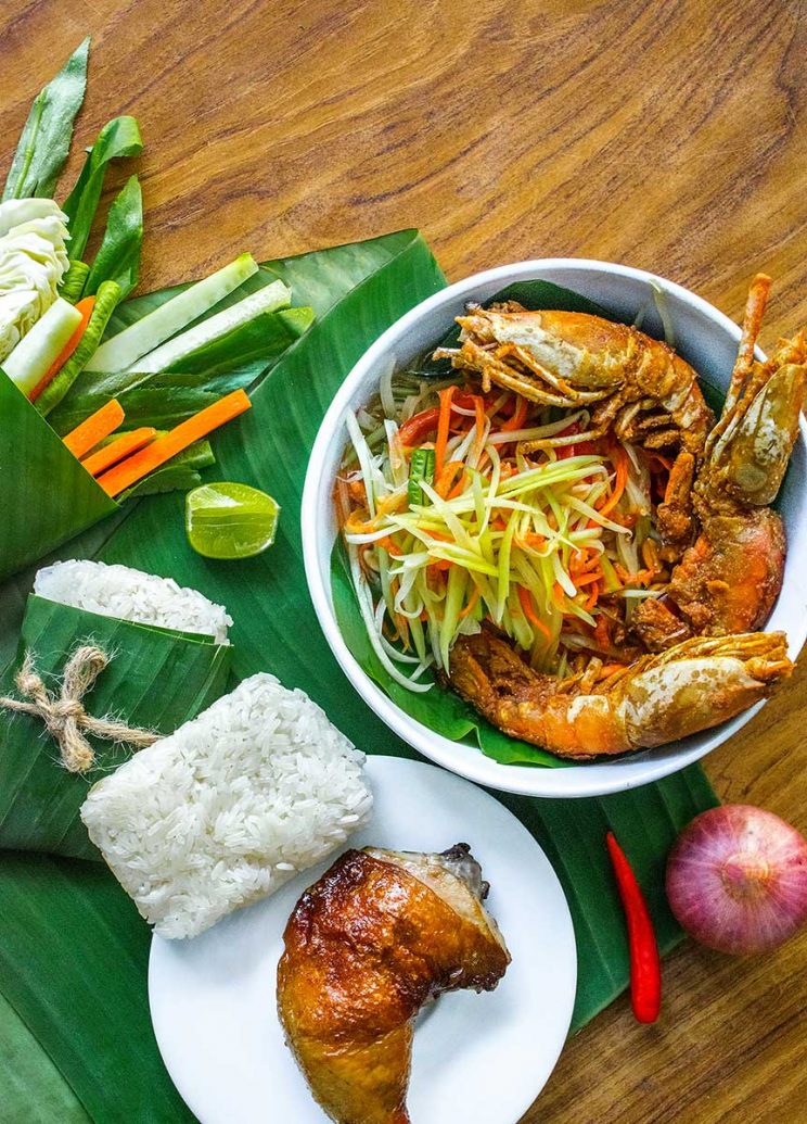 ภาพถ่ายเมนูอาหารส้มตำ ของ makamstories.com