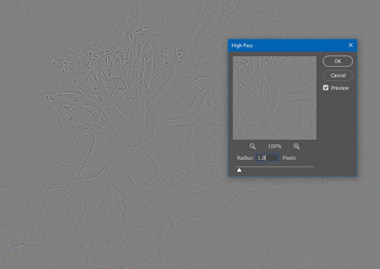 เทคนิคปรับตความคมให้ภาพด้วย High Pass Filter ใน Photoshop