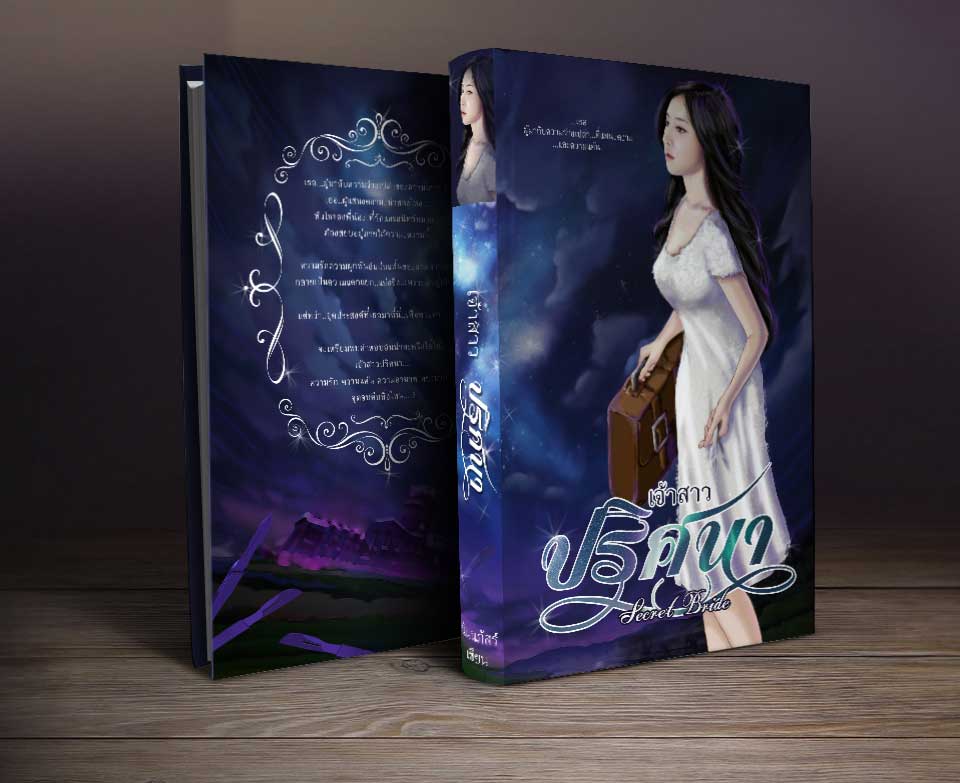 วาดภาพประกอบปกหนังสือนวนิยาย