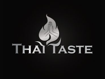 ออกแบบโลโก้ร้านอาหารไทยในต่างประเทศ Thai Taste