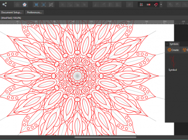 วิธีสร้างภาพแมนดาลา (Mandala) ด้วยโปรแกรม Affinity Designer