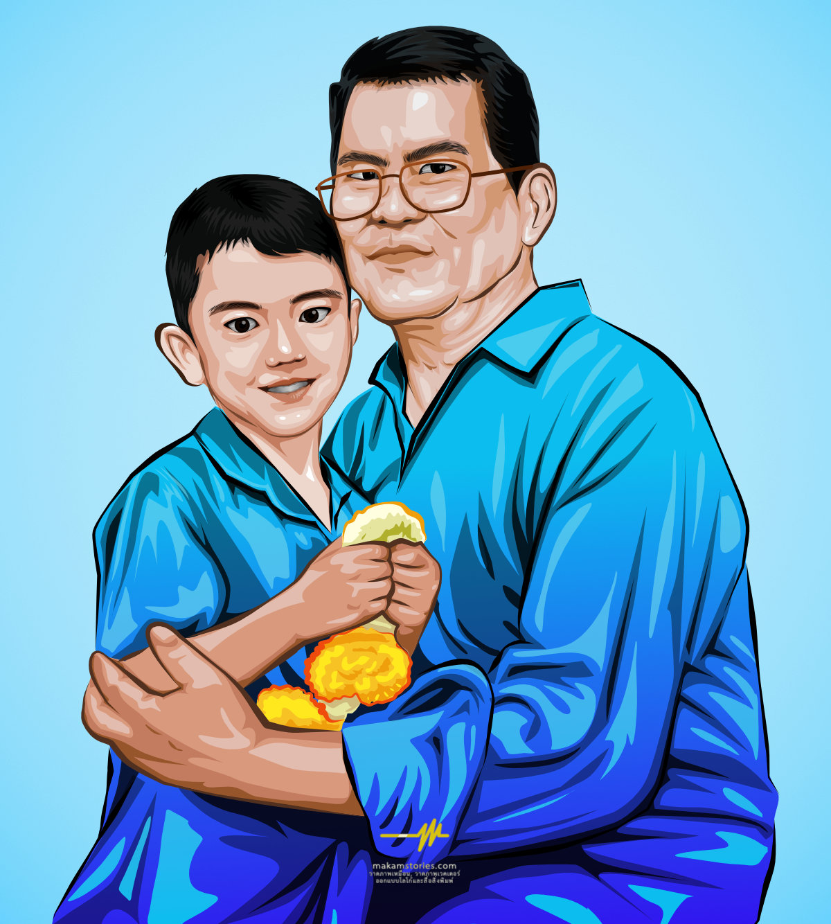 วาดภาพเหมือนสไตล์เวกเตอร์ วาดภาพด้วย Illustrator วาดภาพเวคเตอร์ด้วย Affinity Designer