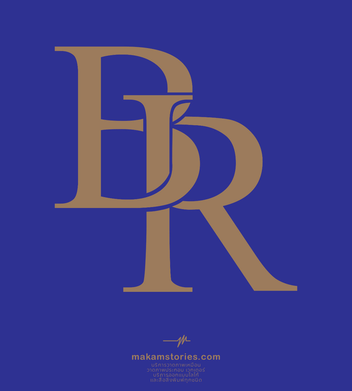 ออกแบบโลโก้บริษัท โลโก้ตัวอักษร (Company Logo)