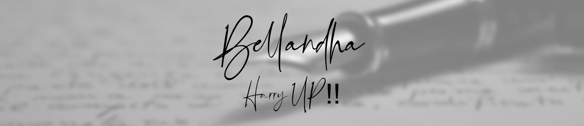 แนะนำฟอนต์สไตล์ลายเซ็นภาษาอังกฤษ Bellandha