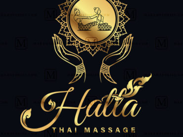 โลโก้นวดแผนไทย โลโก้ลายไทย Thai Massage Logo