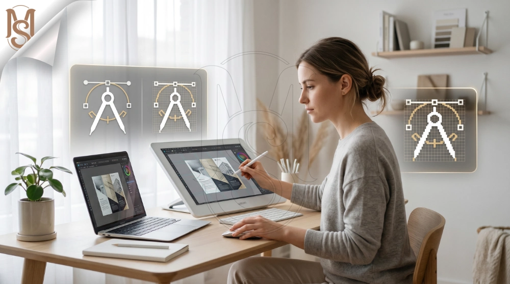 เปรียบเทียบความต่าง Vector vs Raster ในงานโลโก้และสิ่งพิมพ์ ควรเลือกใช้แบบไหนดีถึงจะเหมาะสมกับงานที่เรากำลังจะทำ